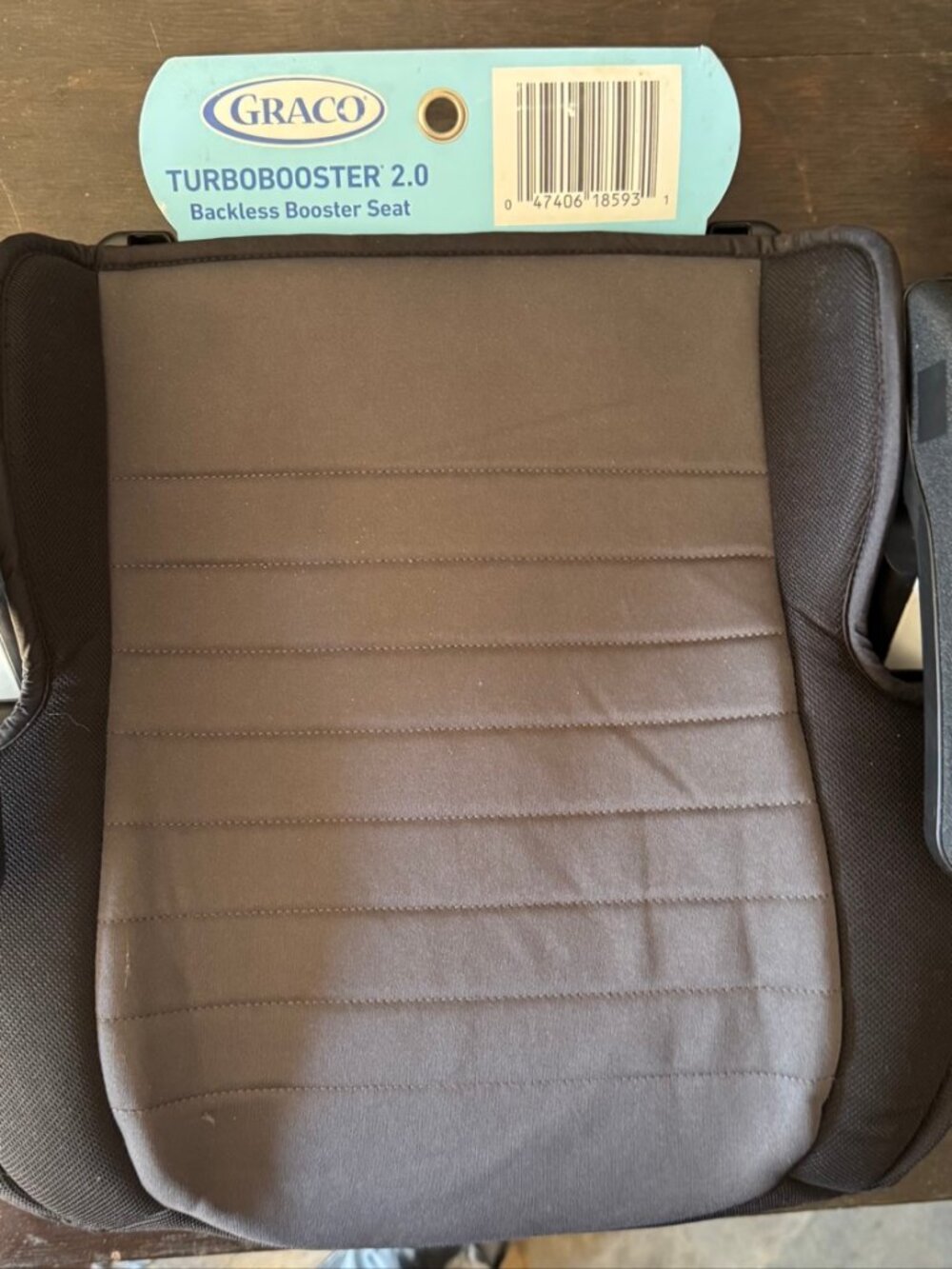 Graco TurboBooster 2.0 Backless Booster Seat Gray New Old Stock
